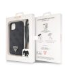 iPhone 15 Guess PU 4G Strass Triangle Metal Logo tok + Crossbody pánt-3666339146801 5 kép