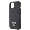 iPhone 15 Guess PU 4G Strass Triangle Metal Logo tok + Crossbody pánt-3666339146801 8 kép