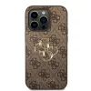 iPhone 15 Pro Max Guess PU 4G Metal Logo tok, telefontok barna (GUHCP1-3666339171537 3 kép