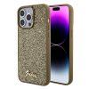 iPhone 15 Pro Max Guess PU Square Mirror Script Logo tok arany (GUHCP1-3666339173609 1 kép
