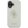  iPhone 16 6,1"-hoz Zöld Guess Keménytok PU Grained Nagy 4G és Klas-3666339424978 3 kép