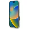  iPhone 16 6,1"-hoz Zöld Guess Keménytok PU Grained Nagy 4G és Klas-3666339424978 5 kép
