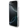 iPhone 17 Pro Guess Folyékony Csillogó Amulett Tok Ezüst-3666339553449 5 kép