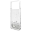 iPhone 17 Pro Guess Folyékony Csillogó Amulett Tok Ezüst-3666339553449 7 kép