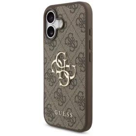 iPhone 17 tok Guess 4G Big Logo - barna tok-3666339491529 2 kép