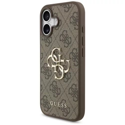 iPhone 17 tok Guess 4G Big Logo - barna tok-3666339491529 2 kép