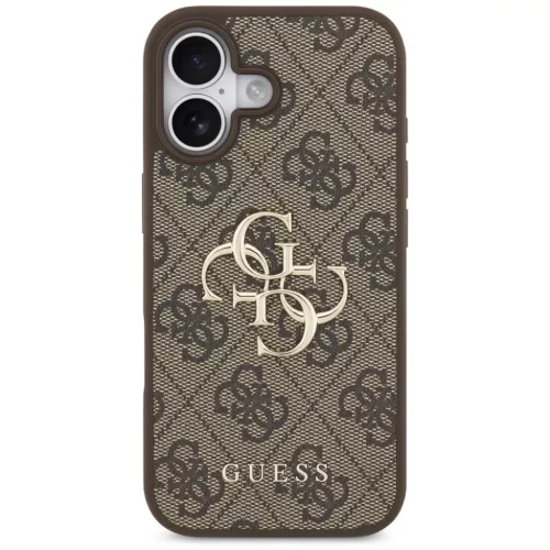iPhone 17 tok Guess 4G Big Logo - barna tok-3666339491529 3 kép