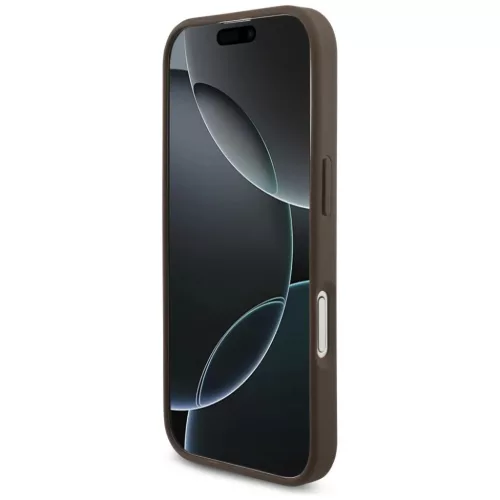 iPhone 17 tok Guess 4G Big Logo - barna tok-3666339491529 5 kép