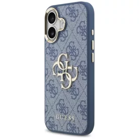 iPhone 17 Guess 4G Big 4G Classic Logo kék arany tok-3666339522070 2 kép