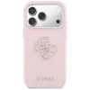 iPhone 17 Pro pink Guess FW Resin Logo tok-3666339584467 3 kép