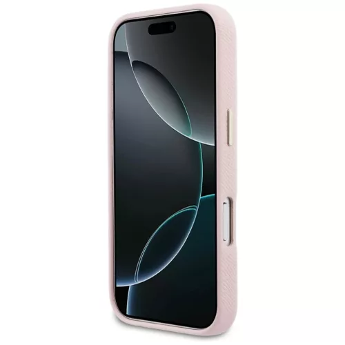 iPhone 17 Pro pink Guess FW Resin Logo tok-3666339584467 5 kép