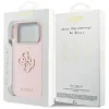 iPhone 17 Pro pink Guess FW Resin Logo tok-3666339584467 8 kép