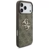 iPhone 17 Pro Max tok Guess 4G Nagy Logó barna tok-3666339491550 4 kép