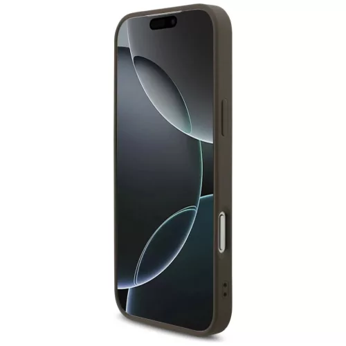 iPhone 17 Pro Max tok Guess 4G Nagy Logó barna tok-3666339491550 5 kép