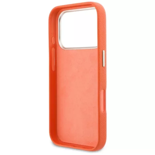 iPhone 17 Pro Max Guess FW Resin Logo narancssárga tok-3666339584634 7 kép