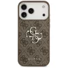 iPhone 17 Pro Max Guess 4G Big 4G Classic Logo barna ezüst tok-3666339517946 3 kép