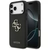 iPhone 17 Pro Max Guess Grained Big 4G & Classic Logo tok fekete