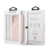 Samsung S21+ Plus Guess GUHCS21MLSVSPI Silicone Vintage tok pink-3700740496077 2 kép