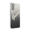 Samsung S21+ Plus Guess GUHCS21MPCUGLSBK Glitter Gradient Vintage tok -3700740495926 2 kép
