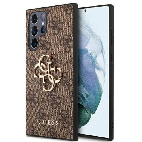 Samsung Galaxy S22 Ultra Guess GUHCS22L4GMGBR 4G Big Metal Logo tok ba-3666339046675 5 kép