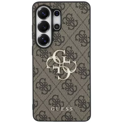 Samsung Galaxy S26 Ultra tok Guess 4G Big Metal Logo barna tok-3666339613747 3 kép