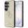 Samsung Galaxy S26 Ultra tok Guess Fixed Glitter Big 4G Metal Logo arany tok