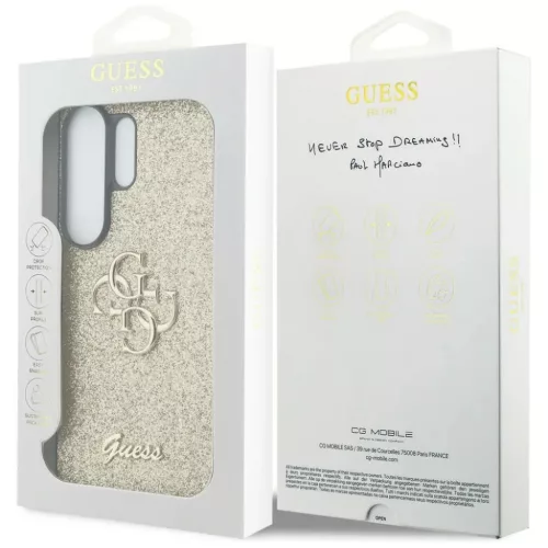 Samsung Galaxy S26 Ultra tok Guess Fixed Glitter Big 4G Metal Logo ara-3666339613952 8 kép