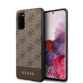 Guess GUHCS62G4GLBR 4G Stripe Samsung Galaxy S20 tok barna-3700740473054 1 kép