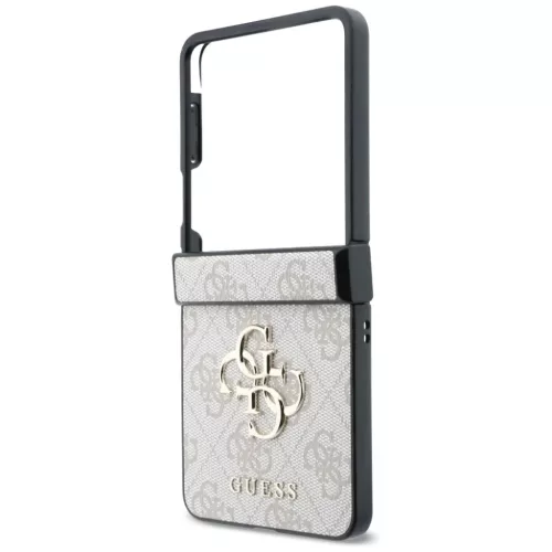  Samsung Galaxy Z Flip8 rózsaszín Guess Big 4G Logo keménytok-3666339662813 5 kép