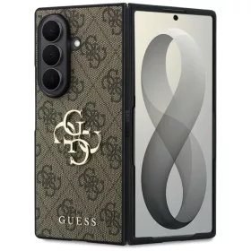    Samsung Galaxy Z Fold8 Ultra barna Guess Big 4G Logo keménytok