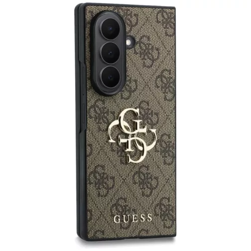  Samsung Galaxy Z Fold8 Ultra barna Guess Big 4G Logo keménytok-3666339662783 3 kép