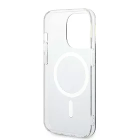 iPhone 14 Pro Guess 4G IML MagSafe kompatibilis tok fekete (GUHMP14LH4-3666339118228 1 kép
