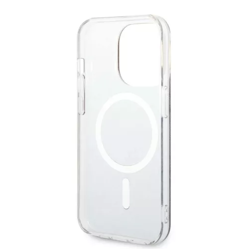 iPhone 14 Pro Guess 4G IML MagSafe kompatibilis tok fekete (GUHMP14LH4-3666339118228 1 kép