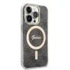 iPhone 14 Pro Guess 4G IML MagSafe kompatibilis tok fekete (GUHMP14LH4-3666339118228 3 kép