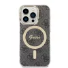 iPhone 14 Pro Guess 4G IML MagSafe kompatibilis tok fekete (GUHMP14LH4-3666339118228 4 kép