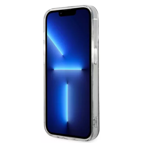 iPhone 14 Pro Guess 4G IML MagSafe kompatibilis tok fekete (GUHMP14LH4-3666339118228 6 kép