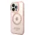 iPhone 14 Pro Guess Translucent MagSafe kompatibilis tok rózsaszín (-3666339069681 1 kép