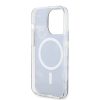 iPhone 14 Pro Guess Marble IML MagSafe kompatibilis tok fekete (GUHMP1-3666339115777 3 kép
