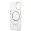 iPhone 14 Plus Guess Transparent MagSafe kompatibilis tok arany (GUHMP-3666339069711 2 kép