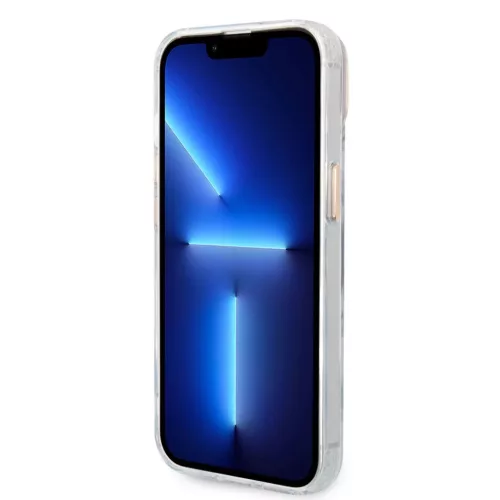 iPhone 14 Plus Guess Transparent MagSafe kompatibilis tok arany (GUHMP-3666339069711 3 kép