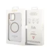 iPhone 14 Plus Guess Transparent MagSafe kompatibilis tok arany (GUHMP-3666339069711 4 kép