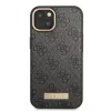 iPhone 14 Plus Guess PU 4G MagSafe kompatibilis tok fekete (GUHMP14MU4-3666339069872 6 kép