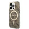 iPhone 15 Pro Guess 4G IML MagSafe kompatibilis tok barna (GUHMP15LH4STW)
