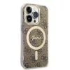iPhone 15 Pro Guess 4G IML MagSafe kompatibilis tok barna (GUHMP15LH4S-3666339194604 2 kép