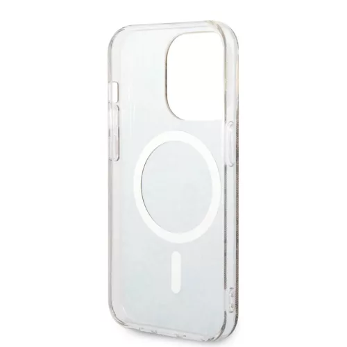 iPhone 15 Pro Guess 4G IML MagSafe kompatibilis tok barna (GUHMP15LH4S-3666339194604 5 kép