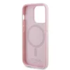 iPhone 15 Pro Guess PU Saffiano MagSafe tok rózsaszín (GUHMP15LPSAHM-3666339156206 7 kép