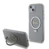iPhone 15 Plus Guess IML Ring Stand Glitter MagSafe tok átlátszó (G-3666339156619 3 kép
