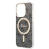 iPhone 15 Pro Max Guess 4G IML MagSafe kompatibilis tok fekete (GUHMP1-3666339194574 5 kép
