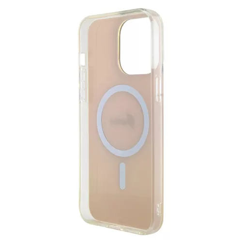 iPhone 15 Pro Max Guess IML Iridescent Script MagSafe kompatibilis tok-3666339155094 3 kép