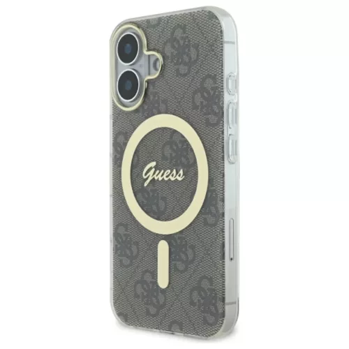 iPhone 16 Plus barna tok Guess GUHMP16MH4STW-3666339342012 2 kép